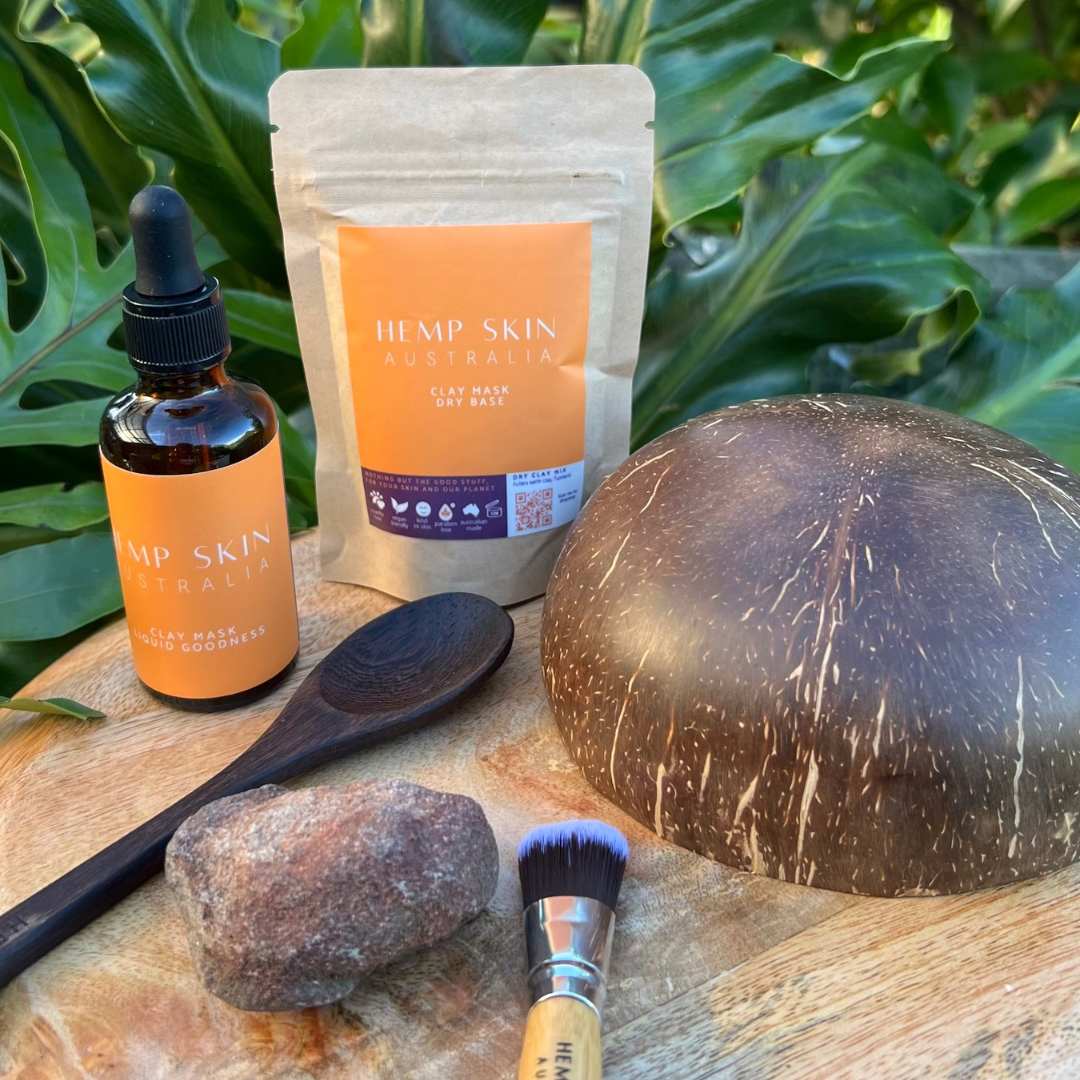 Golden Glow Clay Mask Kit